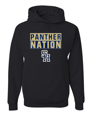 Sweet Home Panthers SH Script Nation #1 Men's Premium Hoodie