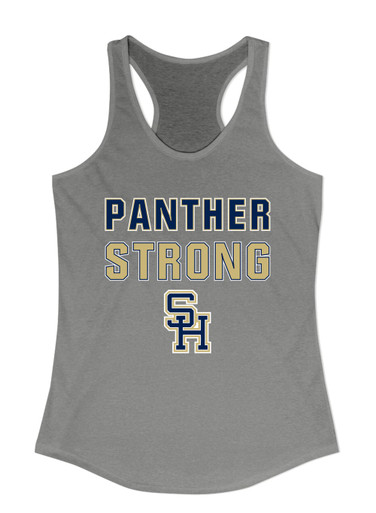 Sweet Home Panthers SH Script Strong #2 Women's Tank Top