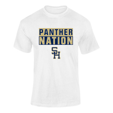 Sweet Home Panthers SH Script Nation #1 Men's SS T-Shirt