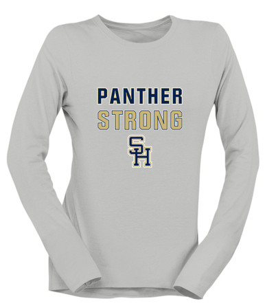 Sweet Home Panthers SH Script Strong #2 Women's Premium LS T-Shirt
