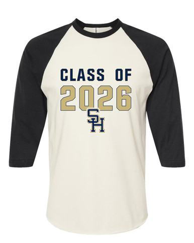 Sweet Home Panthers SH Script Class of 2026 Men's Baseball T-Shirt
