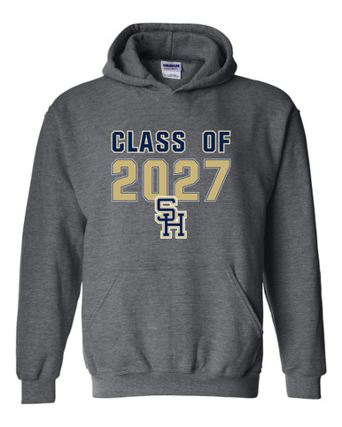 Sweet Home Panthers SH Script Class of 2027 Men's Hoodie