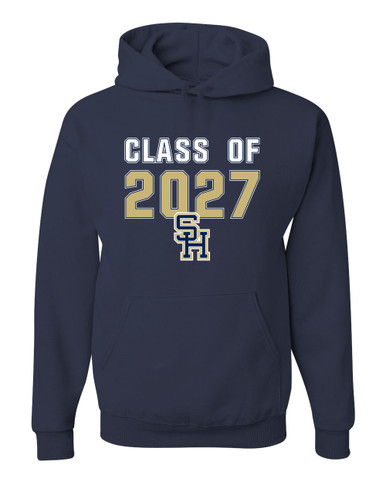 Sweet Home Panthers SH Script Class of 2027 Men's Premium Hoodie