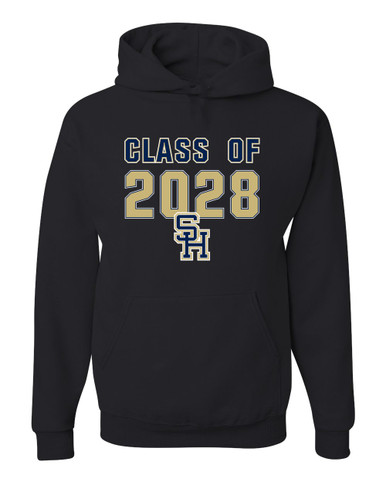 Sweet Home Panthers SH Script Class of 2028 Men's Premium Hoodie