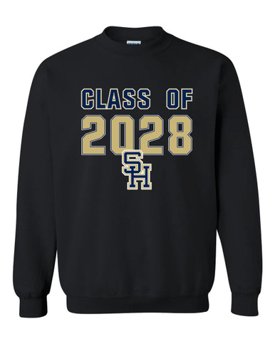 Sweet Home Panthers SH Script Class of 2028 Men's Sweatshirt