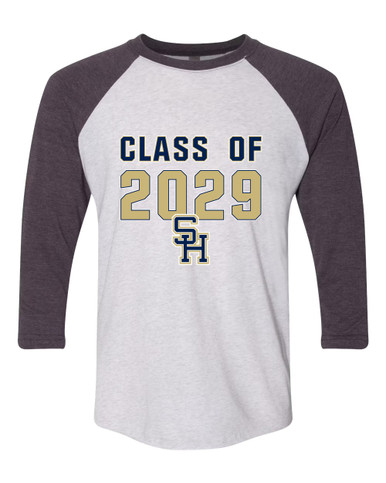 Sweet Home Panthers SH Script Class of 2029 Men's Baseball T-Shirt
