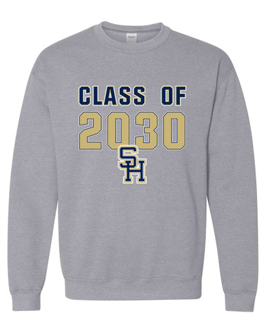 Sweet Home Panthers SH Script Class of 2030 Men's Sweatshirt
