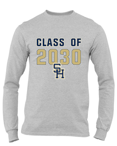Sweet Home Panthers SH Script Class of 2030 Men's Premium LS T-Shirt