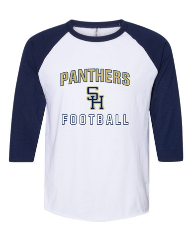 Sweet Home Panthers SH Script Football #1 Men's Baseball T-Shirt