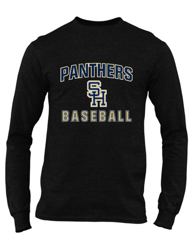 Sweet Home Panthers SH Script Baseball #1 Men's Premium LS T-Shirt