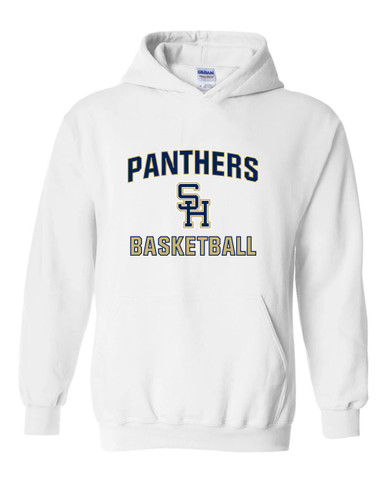 Sweet Home Panthers SH Script Basketball #1 Men's Hoodie