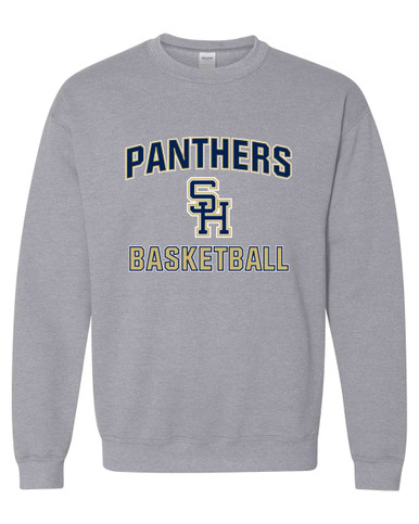 Sweet Home Panthers SH Script Basketball #1 Men's Sweatshirt