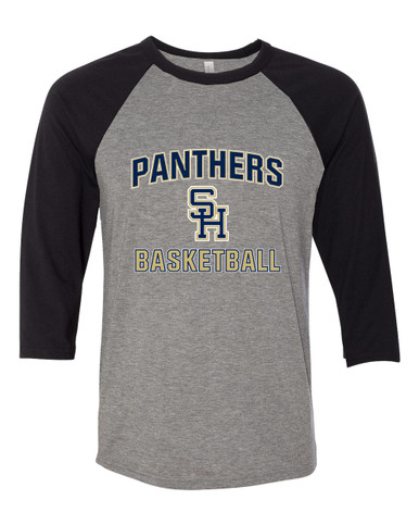 Sweet Home Panthers SH Script Basketball #1 Men's Baseball T-Shirt