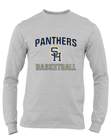 Sweet Home Panthers SH Script Basketball #1 Men's Premium LS T-Shirt