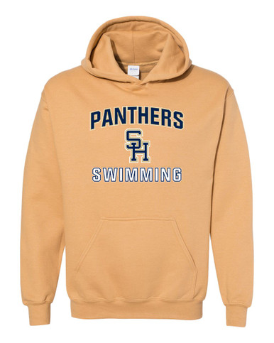 Sweet Home Panthers SH Script Swimming Men's Hoodie