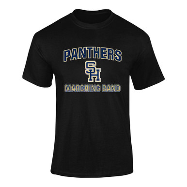 Sweet Home Panthers SH Script Marching Band Men's SS T-Shirt