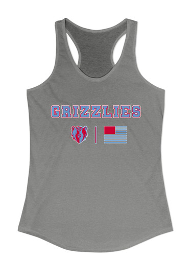 Ashland Grizzlies Team Colors Flag Women's Tank Top