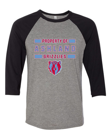 Ashland Grizzlies Property Of Women's Baseball T-Shirt