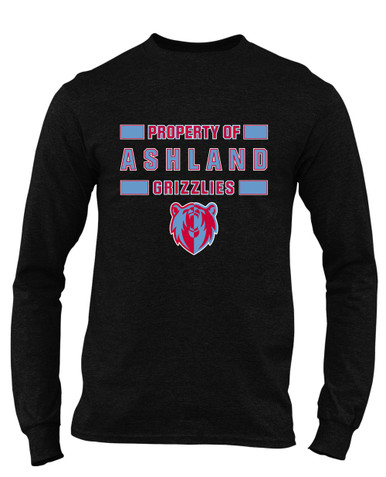 Ashland Grizzlies Property Of Men's LS T-Shirt