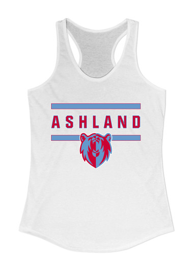 Ashland Grizzlies Mascot #4 Women's Tank Top
