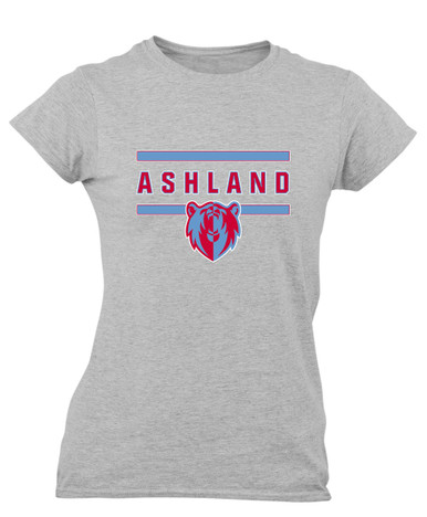 Ashland Grizzlies Mascot #4 Women's Premium SS T-Shirt