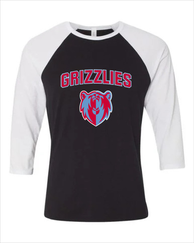 Ashland Grizzlies Mascot #6 Women's Baseball T-Shirt