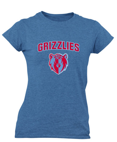 Ashland Grizzlies Mascot #6 Women's Premium SS T-Shirt