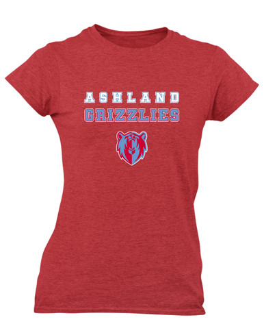 Ashland Grizzlies Spirit Women's Premium SS T-Shirt