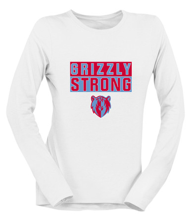 Ashland Grizzlies Strong #1 Women's LS T-Shirt