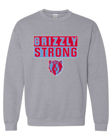 Ashland Grizzlies Strong #1 Men's Sweatshirt