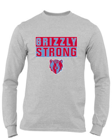 Ashland Grizzlies Strong #1 Men's LS T-Shirt