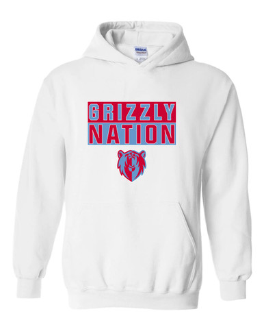 Ashland Grizzlies Nation #1 Men's Hoodie