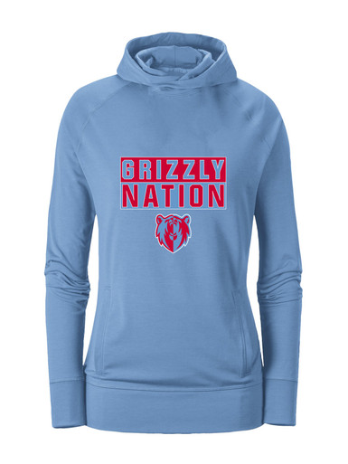Ashland Grizzlies Nation #1 Women's Hoodie
