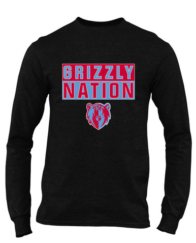 Ashland Grizzlies Nation #1 Men's Premium LS T-Shirt