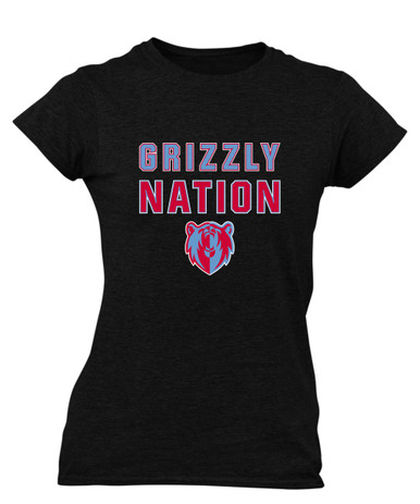 Ashland Grizzlies Nation #2 Women's Premium SS T-Shirt