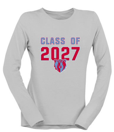 Ashland Grizzlies Class of 2027 Women's LS T-Shirt