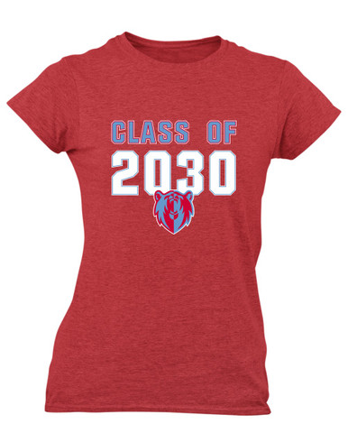 Ashland Grizzlies Class of 2030 Women's SS T-Shirt