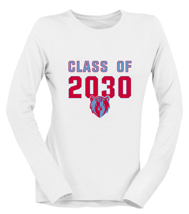 Ashland Grizzlies Class of 2030 Women's Premium LS T-Shirt