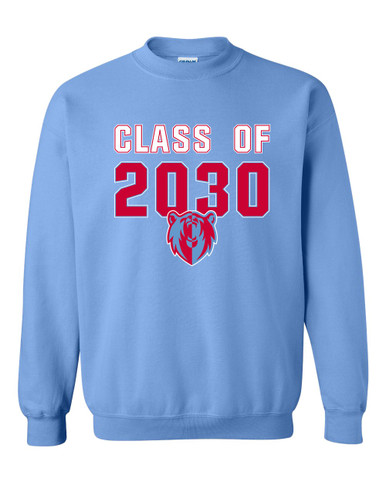Ashland Grizzlies Class of 2030 Men's Sweatshirt