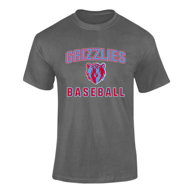 Ashland Grizzlies Baseball #1 Men's SS T-Shirt