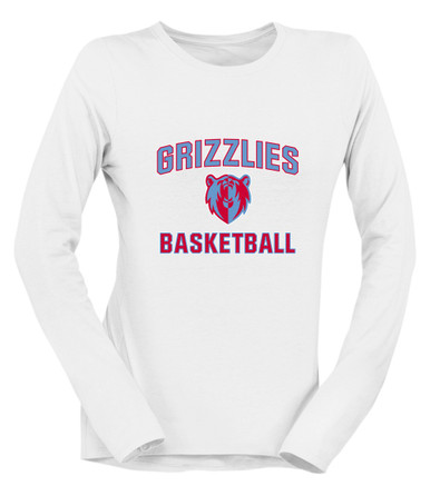 Ashland Grizzlies Basketball #1 Women's Premium LS T-Shirt