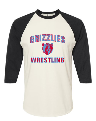 Ashland Grizzlies Wrestling Men's Baseball T-Shirt