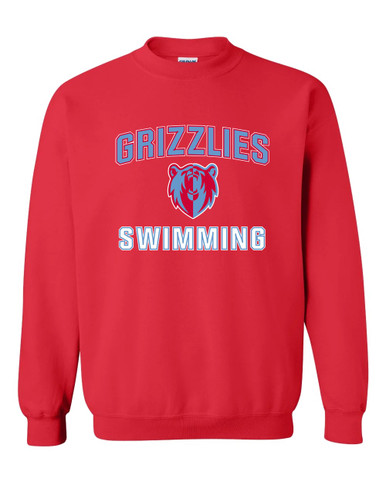 Ashland Grizzlies Swimming Men's Sweatshirt