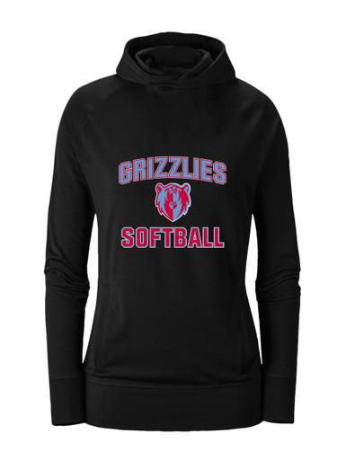 Ashland Grizzlies Softball #1 Women's Hoodie