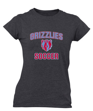 Ashland Grizzlies Soccer #1 Women's SS T-Shirt