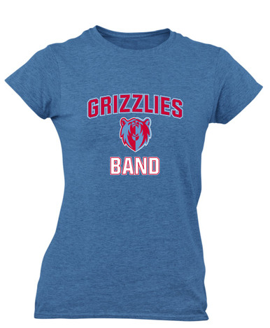 Ashland Grizzlies Band # 1 Women's Premium SS T-Shirt
