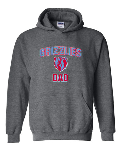 Ashland Grizzlies Dad Men's Hoodie