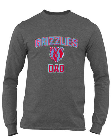 Ashland Grizzlies Dad Men's LS T-Shirt