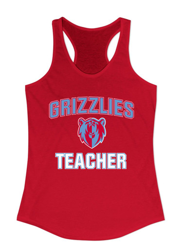 Ashland Grizzlies Teacher Women's Tank Top