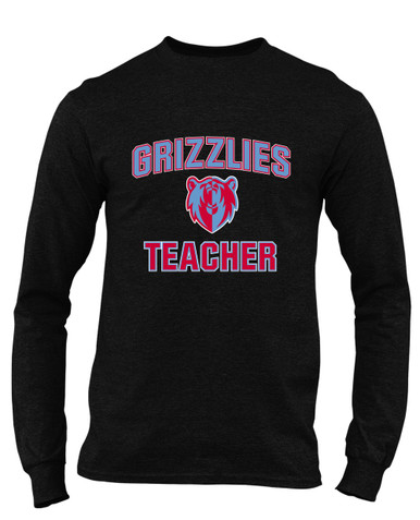 Ashland Grizzlies Teacher Men's Premium LS T-Shirt